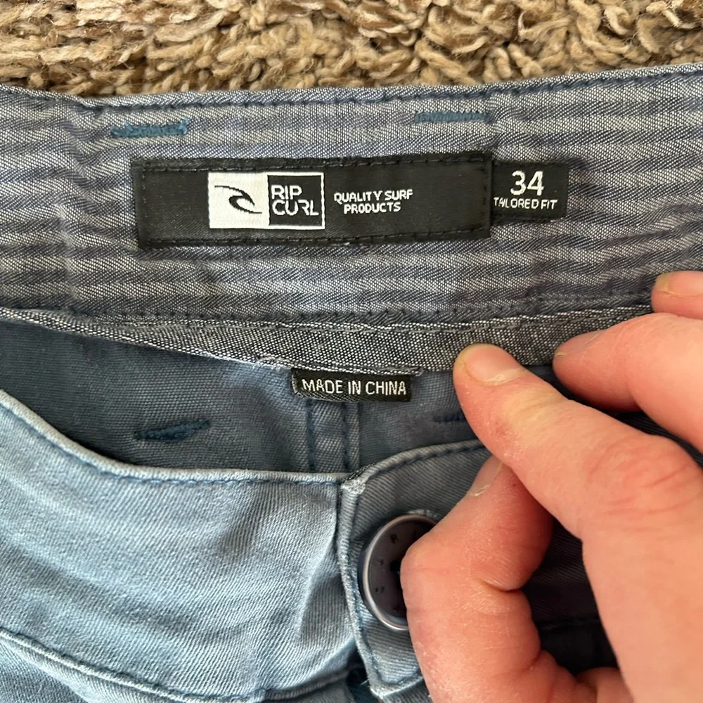 Rip Curl Light Blue Surf Shorts